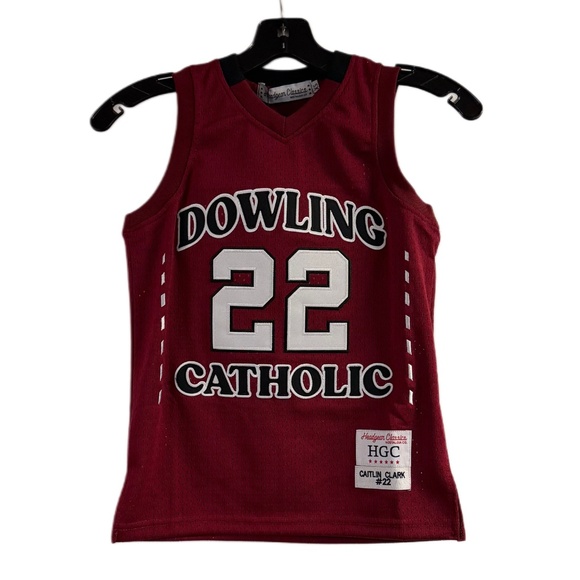 NWT Caitlin Clark Dowling Catholic High School Jersey Size XL - Picture 2 of 6